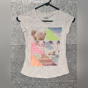 Justice Grey Sunset Happiness Top Girls 8 - 2016